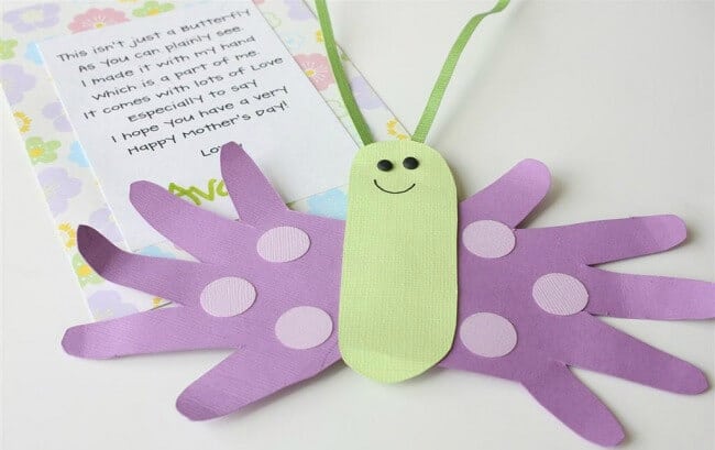 20 Handprint and Footprint Crafts for Mother's Day - Spaceships and