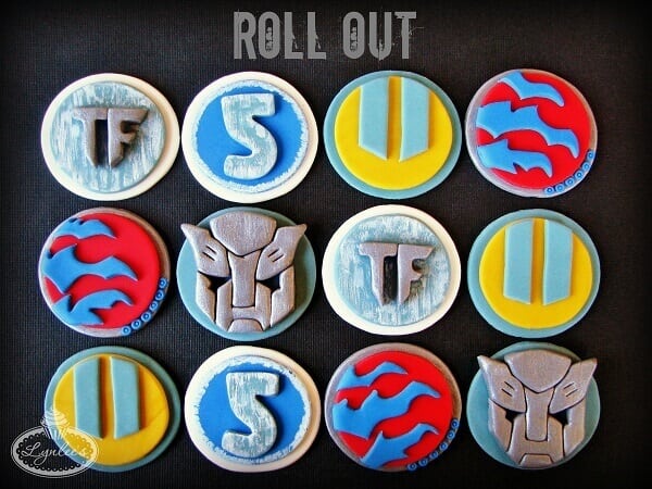 Transformers Cupcake Toppers