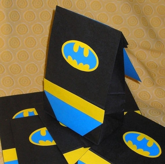 Batman Favor Bags