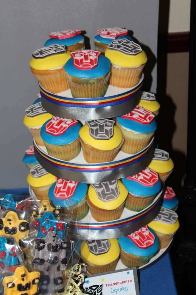 Transformers Cupcakes