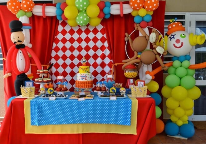 Carnival Themed Birthday Party