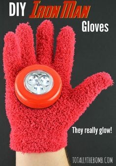 DIY Iron Man Gloves