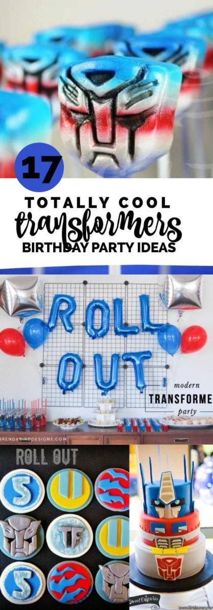 17 Totally Cool Transformers Party Ideas - Spaceships And Laser Beams