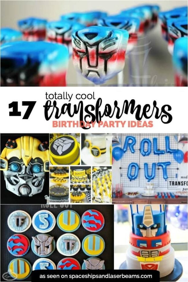 Transformers birthday online party