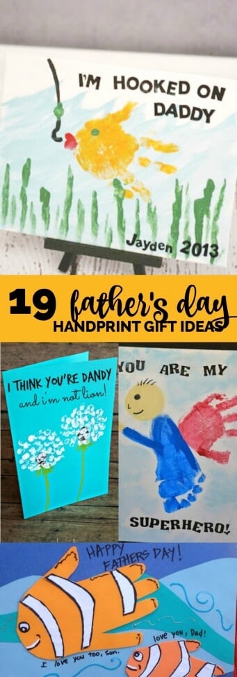 19 Father’s Day Handprint Gift Ideas - Spaceships and Laser Beams