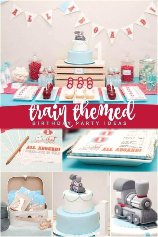 Train Themed Birthday Party Ideas