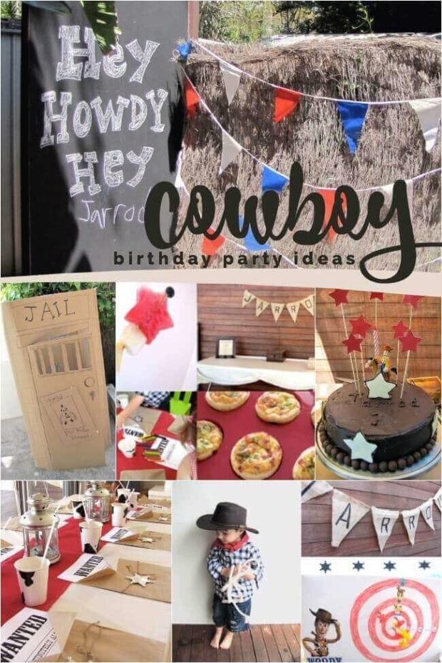 Cowboy Birthday Party Ideas