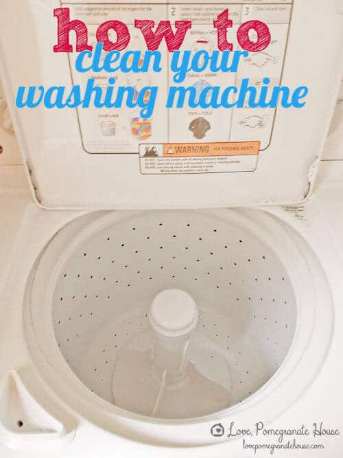 DIY Washing Machine Cleaning Hack