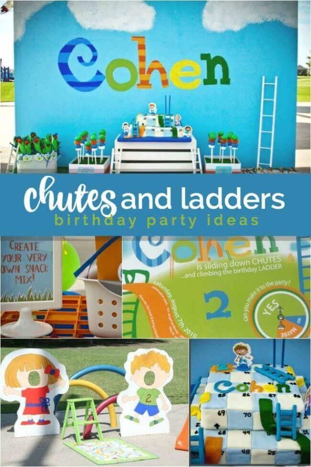 Chutes and Ladders Birthday Party