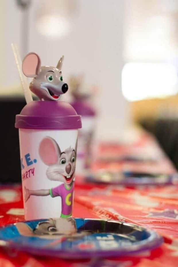 Chuck E Cheese Birthday Party Ideas - Spaceships and Laser Beams