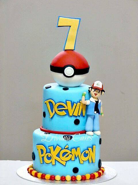 Pokemon Cake