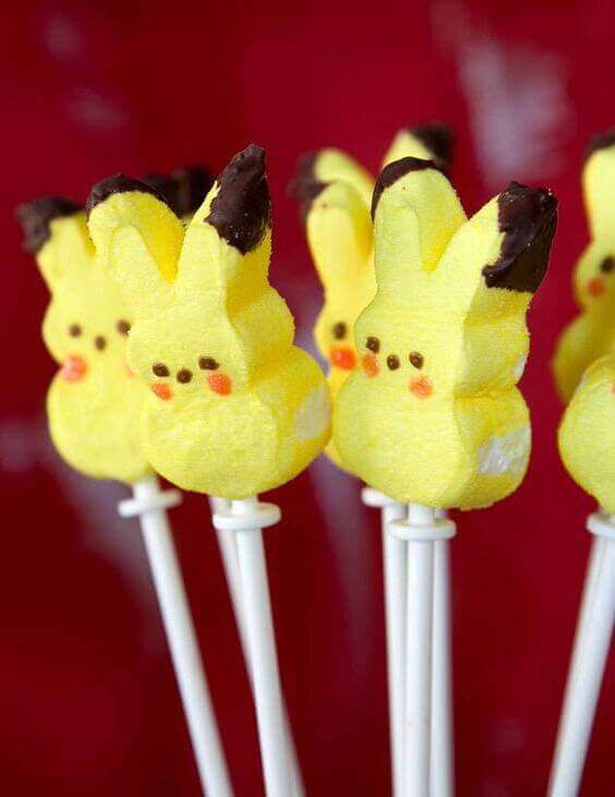 Pikachu Peeps