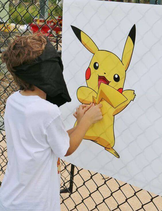 Pin the Tail on the Pikachu