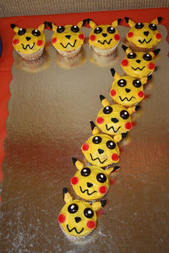 Pikachu Cupcakes