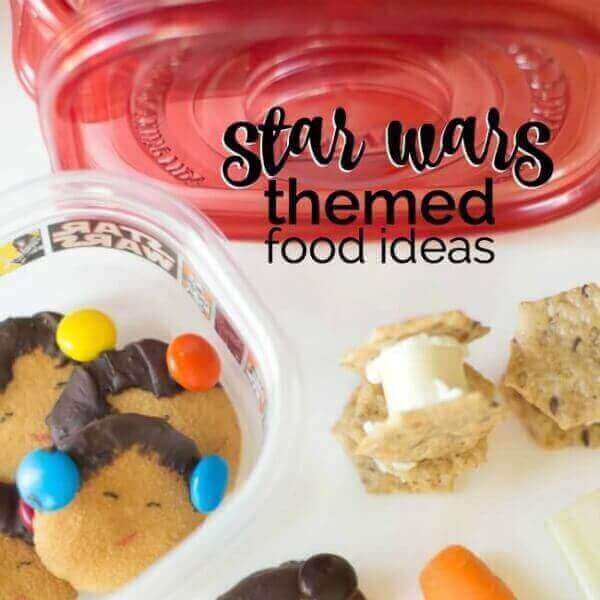 Star Wars Themed Food Ideas | Spaceships and Laser Beams