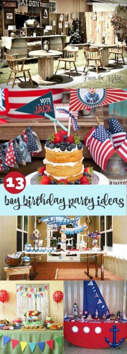 13 Boy Birthday Party Ideas - Spaceships and Laser Beams