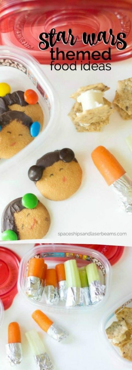 Star Wars Themed Food Ideas - Spaceships and Laser Beams