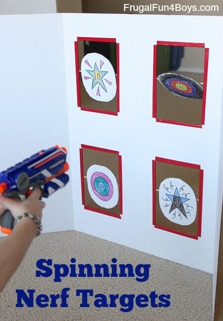 Spinning Nerf Targets