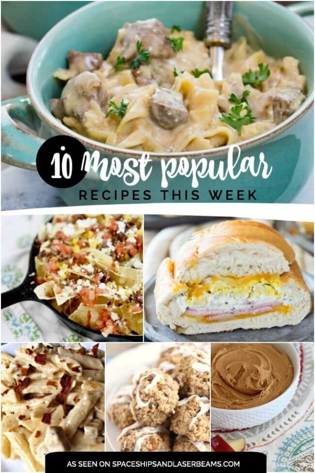 10 Most Popular Recipes this Week: September 23 - Spaceships and Laser ...
