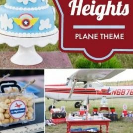 Plane Themed Back to School Party