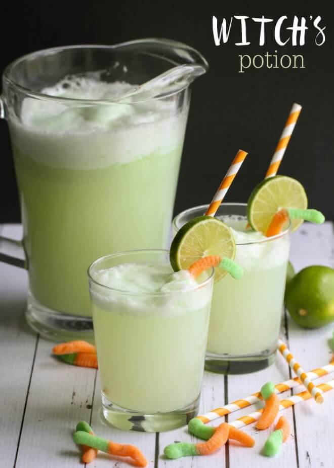 Witches pumpkin drink