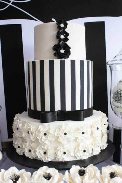 Black and White Cake