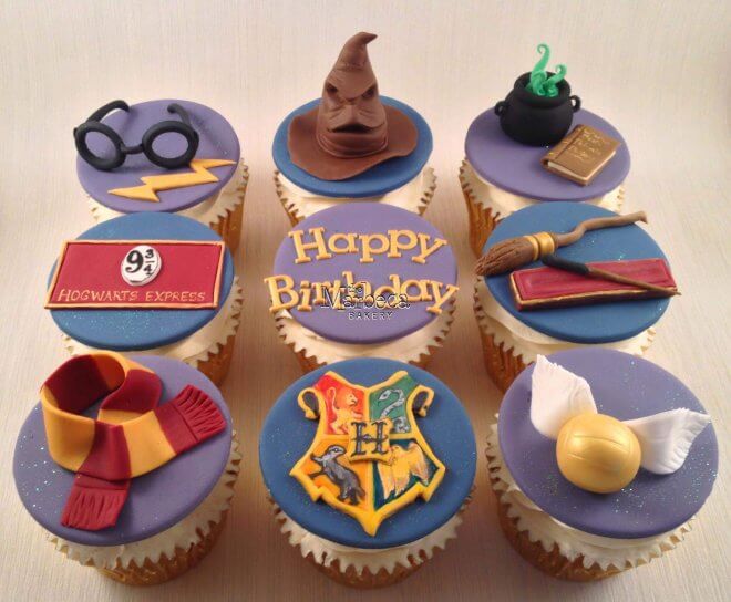 These adorable Harry Potter Cupcake Toppers will astonish guests.