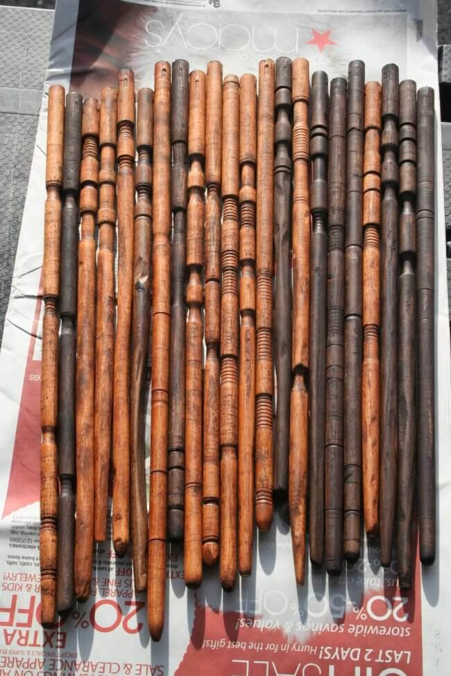 These DIY Wooden Dowel Wizard Wands will turn any muggle into a wizard. They're the perfect accessory for a Harry Potter party.