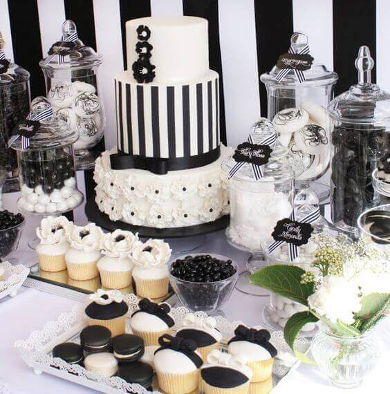 Elegant Black and White Party