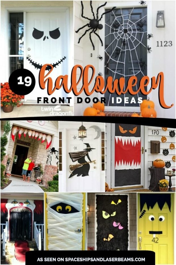 Halloween Front Door Decorations