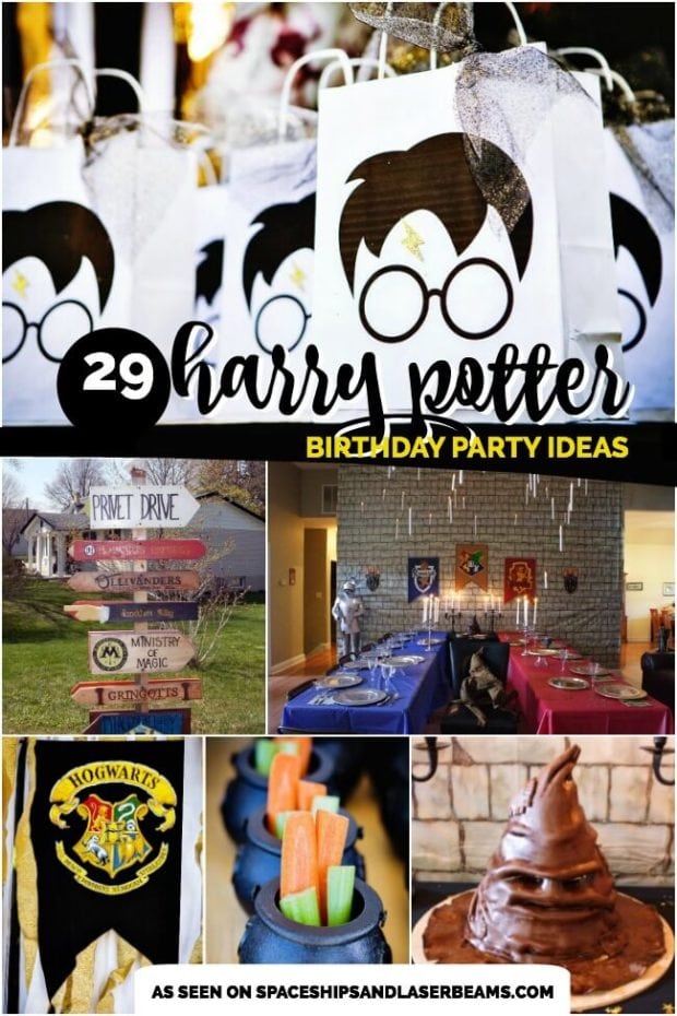 29 Creative Harry Potter Party Ideas - Spaceships and Laser Beams