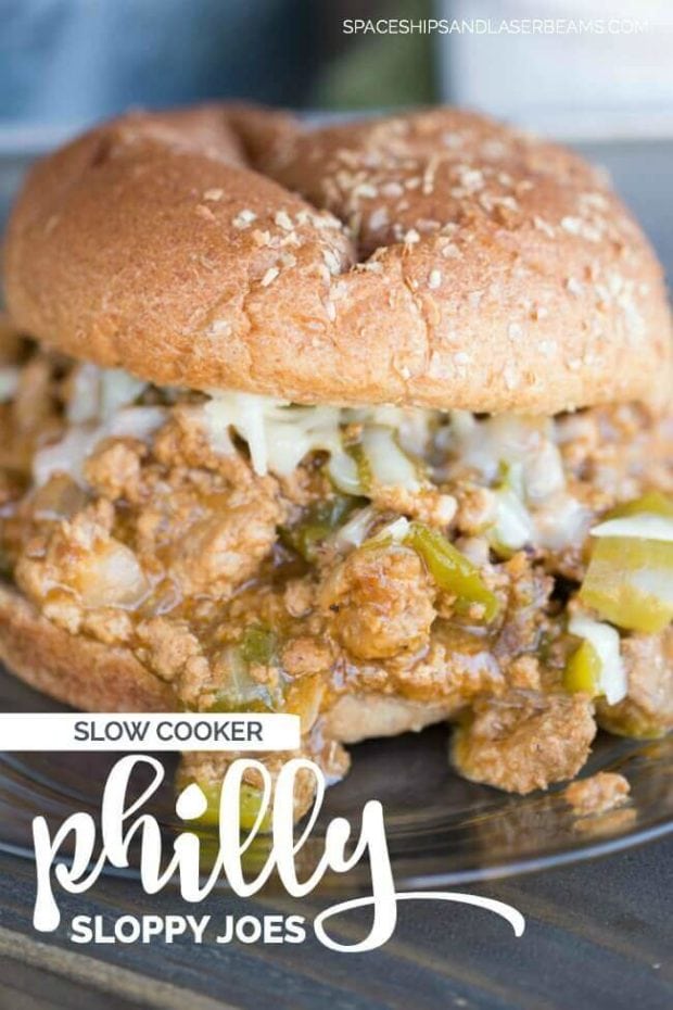 Slow Cooker Philly Sloppy Joes Spaceships And Laser Beams