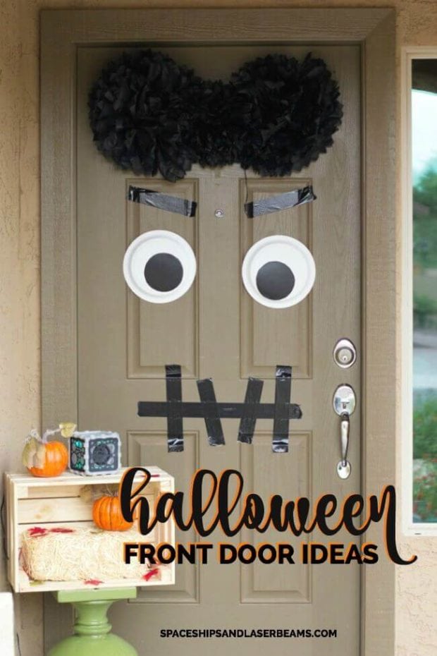 Fun Halloween Front Door Ideas