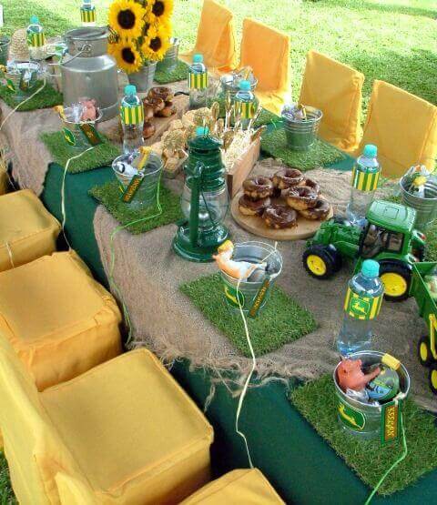 John Deere Party Table