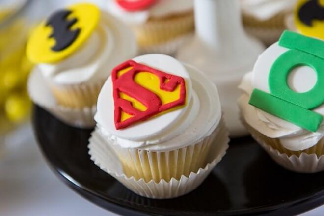 Justice League Cupcakes