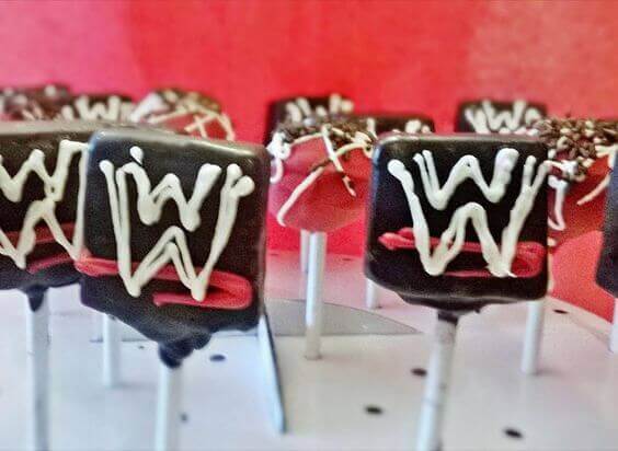 WWE Cake Pops