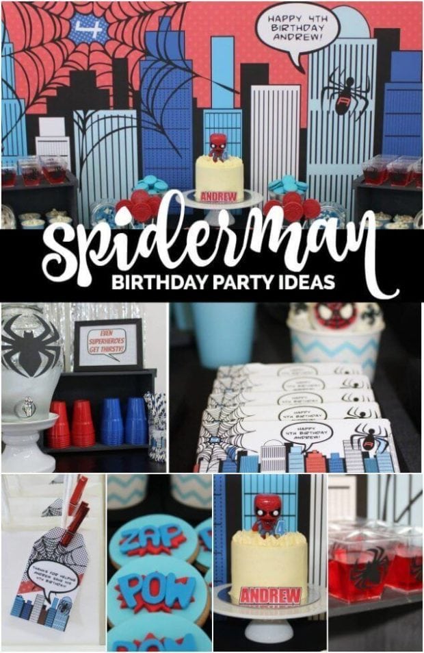 Spiderman Birthday Party