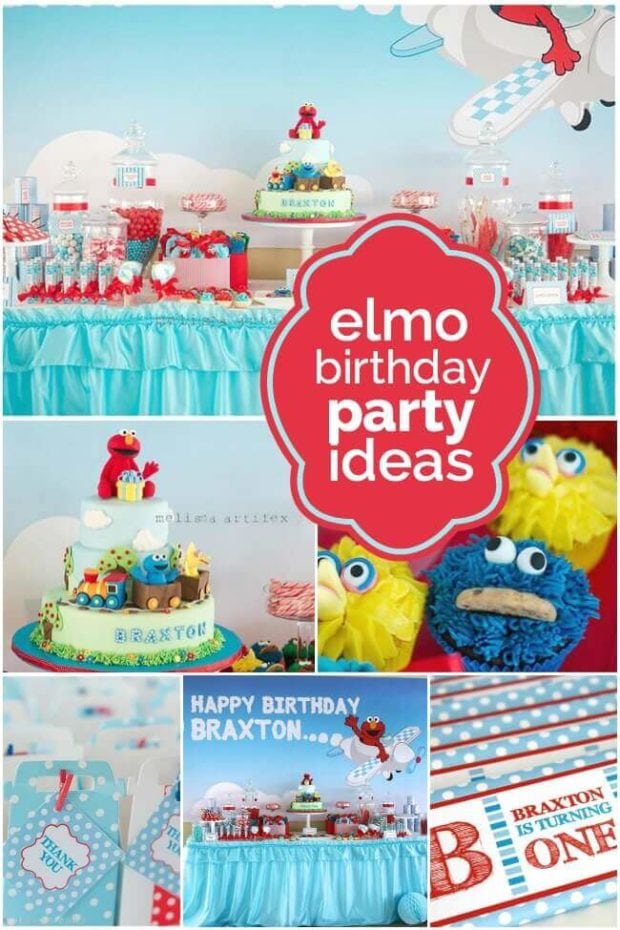 21 Fabulous Elmo Birthday Party Ideas - Spaceships and Laser Beams