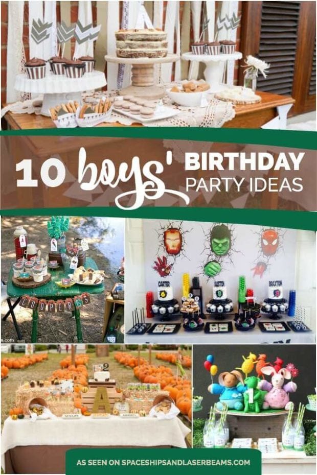 Boys Birthday Party ideas