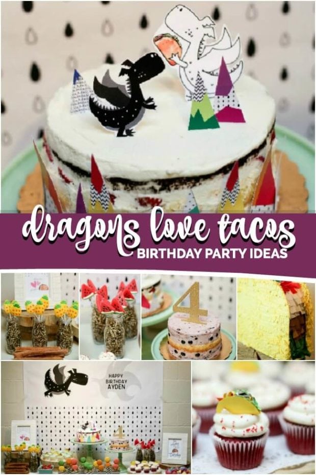 Dragons Love Tacos Birthday party