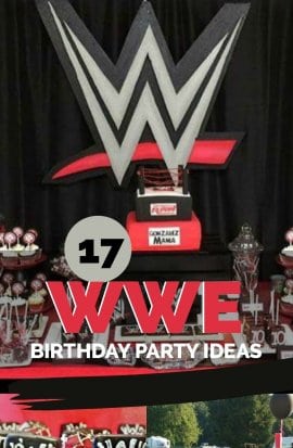 17 Wild Wwe Birthday Party Ideas Spaceships And Laser Beams