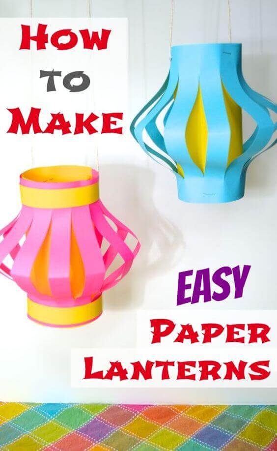 Easy DIY Paper Lanterns