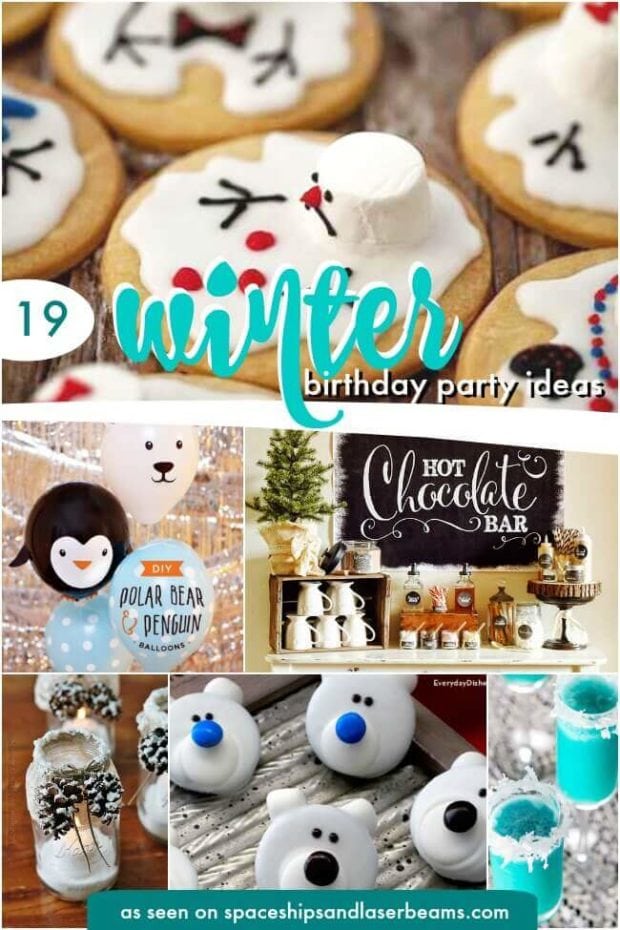 19 Winter Birthday Party Ideas - Spaceships and Laser Beams