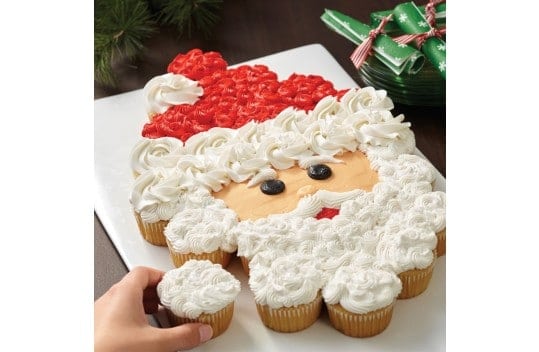 Santa Baby Pull Apart Cupcakes