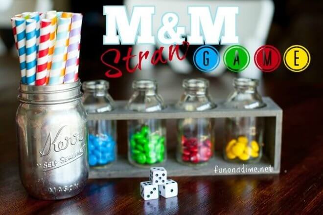 M&M Straw Game