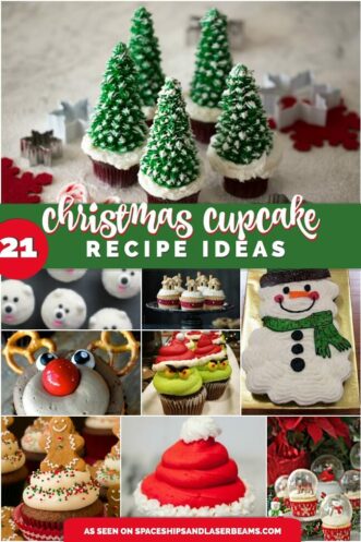 21 Creative Christmas Cupcake Ideas - Spaceships and Laser Beams