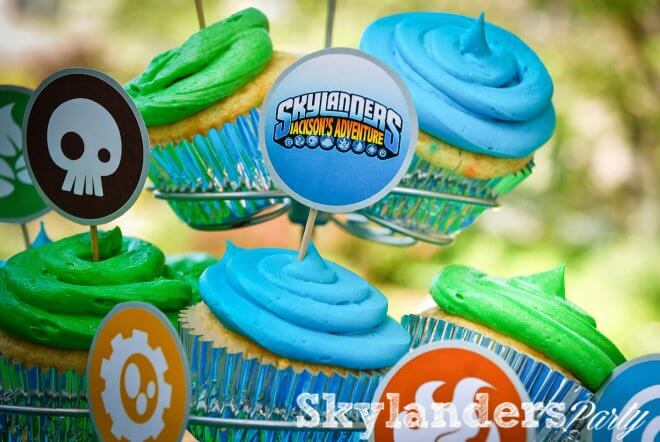 Skylanders Cupcakes