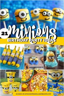 21 of the Cutest Minion Birthday Party Ideas - Spaceships and Laser Beams