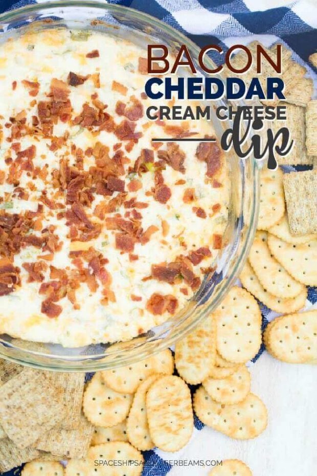 Bacon Cheddar Cream Cheese Dip