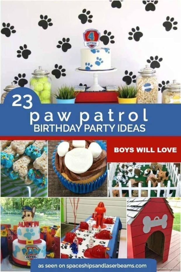 PAW Party Ideas - and Laser Beams